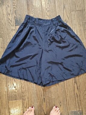 VINTAGE Silk Polka Dot Shorts